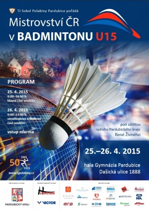 Mistrovství ČR v badmintonu U15